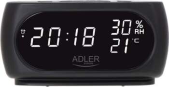 Adler Clock with Thermometer AD 1186