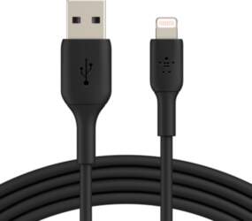 Belkin Lightning Cable 1m PVC black