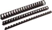 Binding comb 8mm black 100 pcs