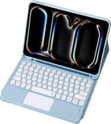 Bluetooth Touchpad Keyboard Case for iPad