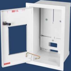 Bracer Flush-mounted meter cabinet  1-meter  1-phase
