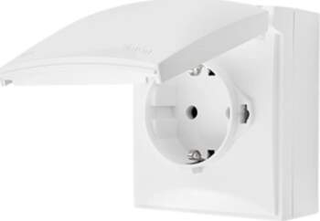 Contact-Simon Simon Aquaclick IP44 socket Schuko
