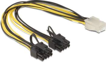 DELOCK Cable PCI Express 6pin 2
