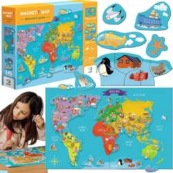 Dodo MAGNET SET MAGNETIC "WORLD