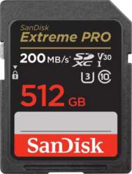 Extreme PRO 512 GB SDXC (schwarz