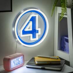 Fantastic 4 Wall Mountable LED Neon