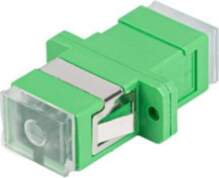 Fiber optic adapter SM SC/APC simplex