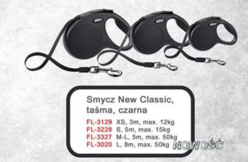 Flexi Automatic leash New Classic tape