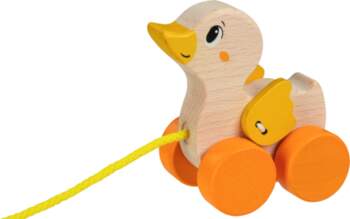 GOKI - Pull-along animal duck -