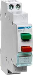 Hager Double push button switch 16A