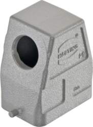 Harting Metal angled plug housing  angled