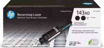 HP 143AD Dual Pack Black Original