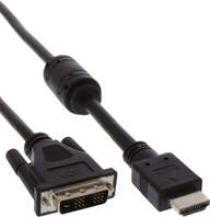 InLine HDMI cable - DVI-D 1