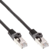 InLine Patchcord SF/UTP Cat.5e black