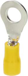 Insulated eyelet end  maximum section 6mm