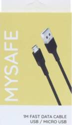Kabel USB Mysafe USB-A - microUSB
