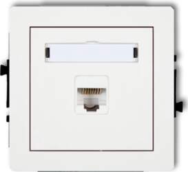 Karlik DECO Single computer sockets 1xRJ45