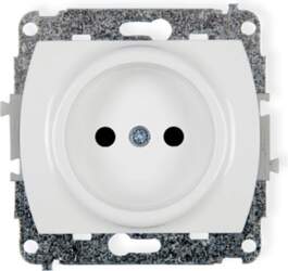 Karlik Single socket mechanism without grounding
