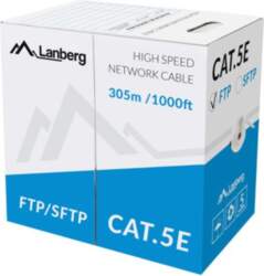 LANBERG CABLE FTP CAT.5E 305M