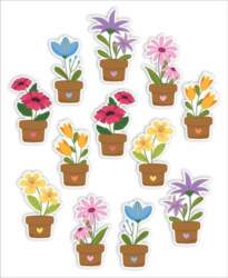 LearnHow Double-sided window decorations - Flowers
