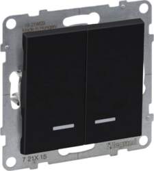 Legrand SUNO Candle switch with backlight