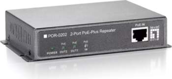 LevelOne PoE Repeater  Cascadable  2 PoE