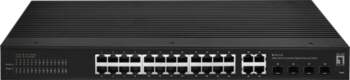 LevelOne Switch 28x GE IGS-2128 4xSFP