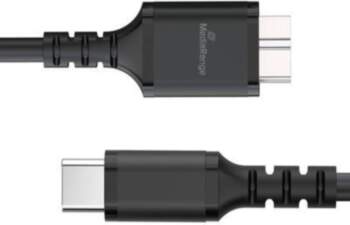 MediaRange charging cable Micro-B to USB-C