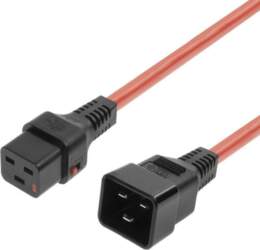 MicroConnect Powercord C19 IEC Lock -