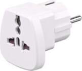 MicroConnect Universal adapter white work to