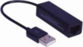 MicroConnect USB2.0 to Ethernet Black