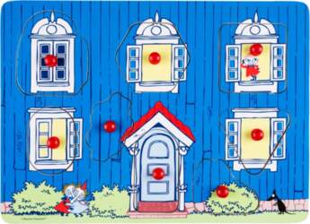 Moomin Button puzzle Moomin house 8