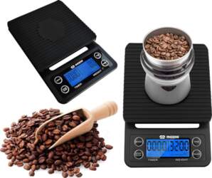Mozos Caffee kitchen scale with coffee