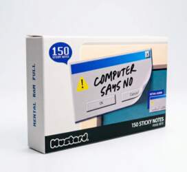 Mustard - Computer Says No Sticky