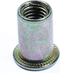 OPEN FLAT HEAD BLIND RIVET NUTM4-0