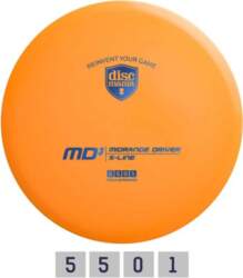 Orange Diskgolfo diskas Midrange Driver S-LINE