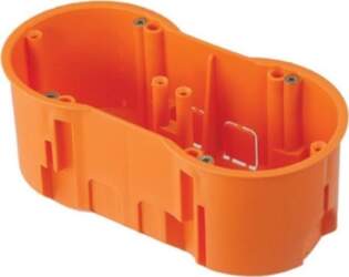 Pawbol 60 deep double flush-mounted box