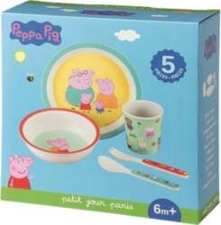 Peppa Pig tableware and cutlery set