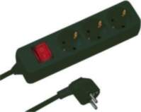 REV Socket line 3-fold 1 4