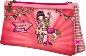 Santoro Pencil Case Double Pencil Case