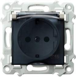 SAPPHIRE Splash-proof socket with grounding schuko