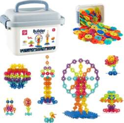 Set of Snowflake Building Blocks in