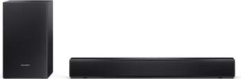 Sharp - Compact 2.1 Soundbar