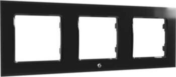 SHELLY WALL FRAME 3 - BLACK