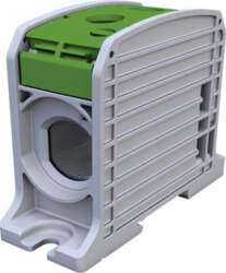 Simet Al/Cu threaded rail connector STB