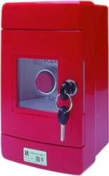 Spamel 1Z red concealed button in