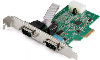 StarTech.com 2-port PCI Express RS232