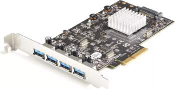 StarTech.com 4-Port USB PCIe Card