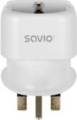 Strāvas adapteris SAVIO Travel adapter EU