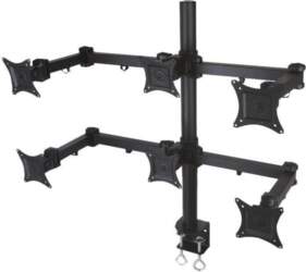 Techly Desk arm for six LED/LCD